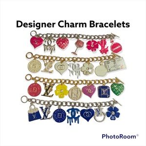 Designer charm bracelets